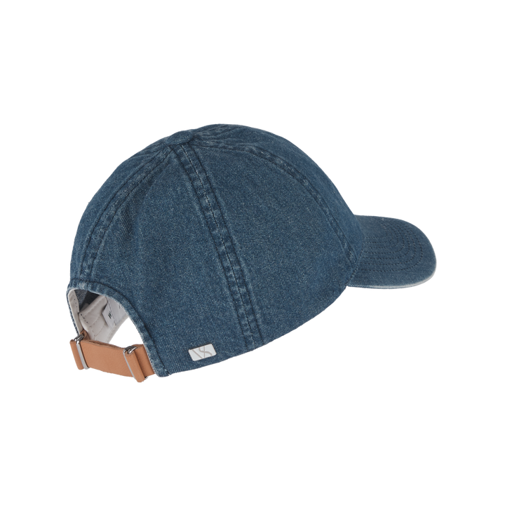 VARSITY HEADWEAR Washed Denim Cap Indigo Washed - Dale