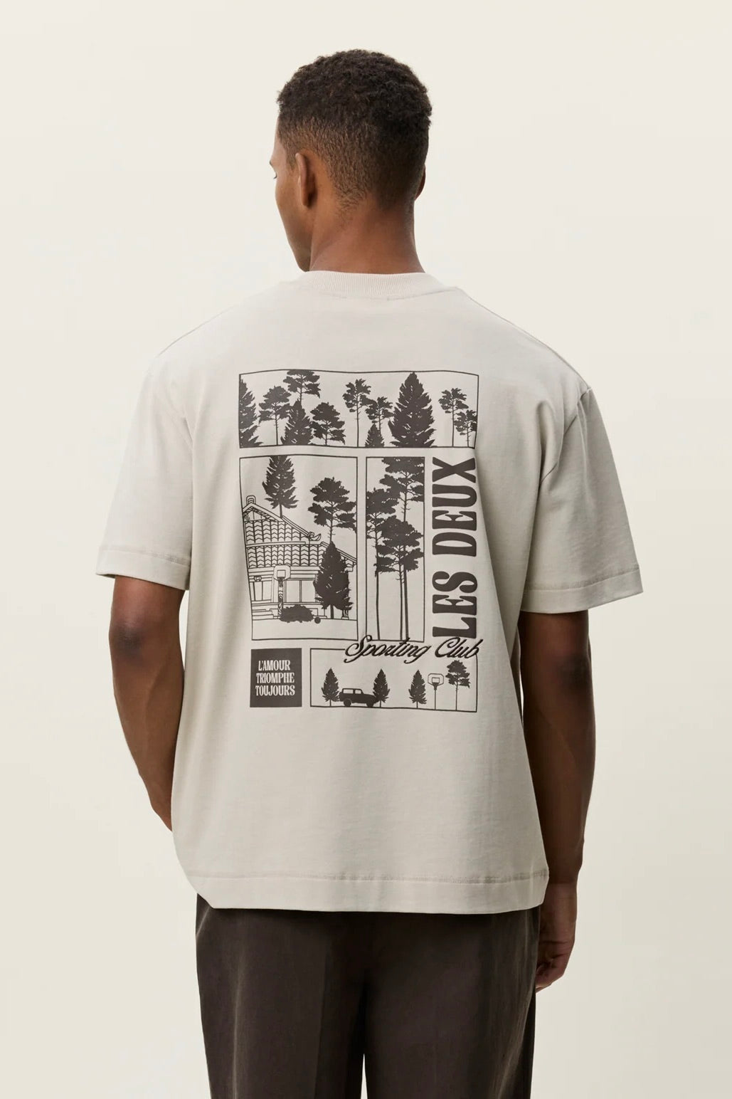 Woods Heavyweight T-Shirt Light Sand