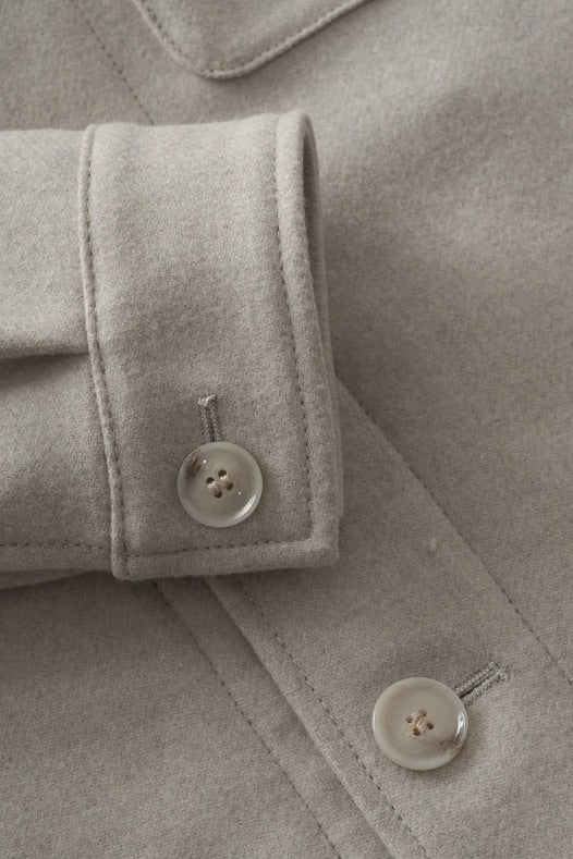 CARPER Overshirt Open White