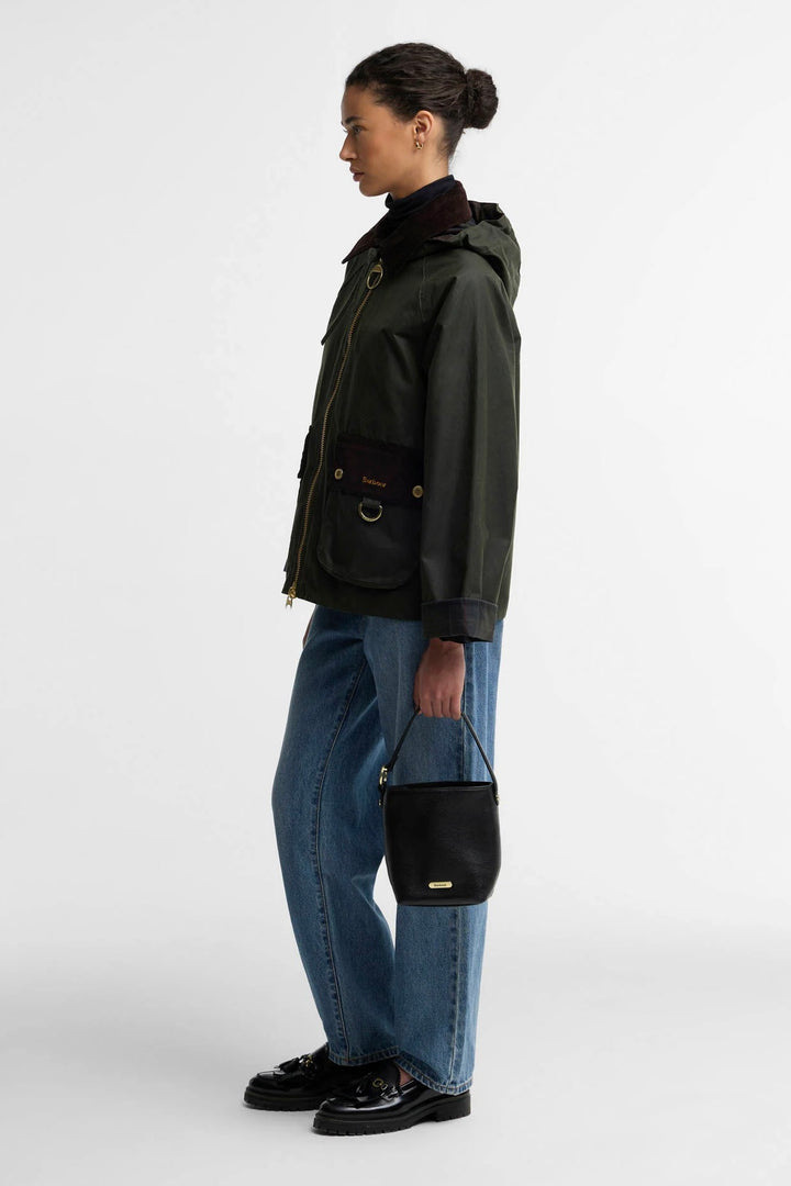 Barbour Carville Wax Jacket Fern/Shadow Classic