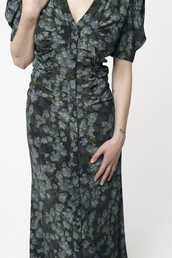 Peyton Agnes Dress Green