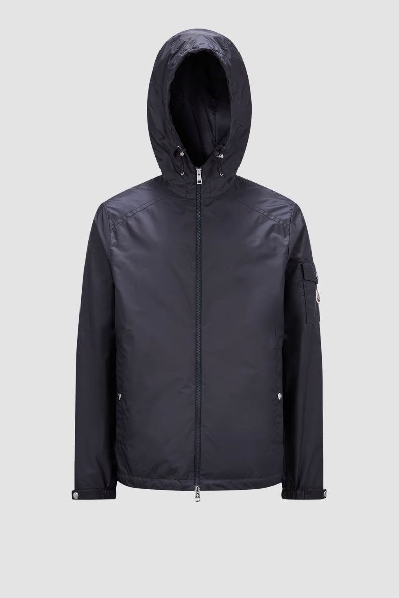 Etiache Hooded Rain Jacket Navy