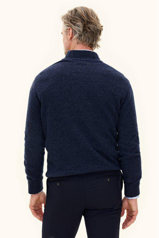 Paul Half Zip Atlantic Blue