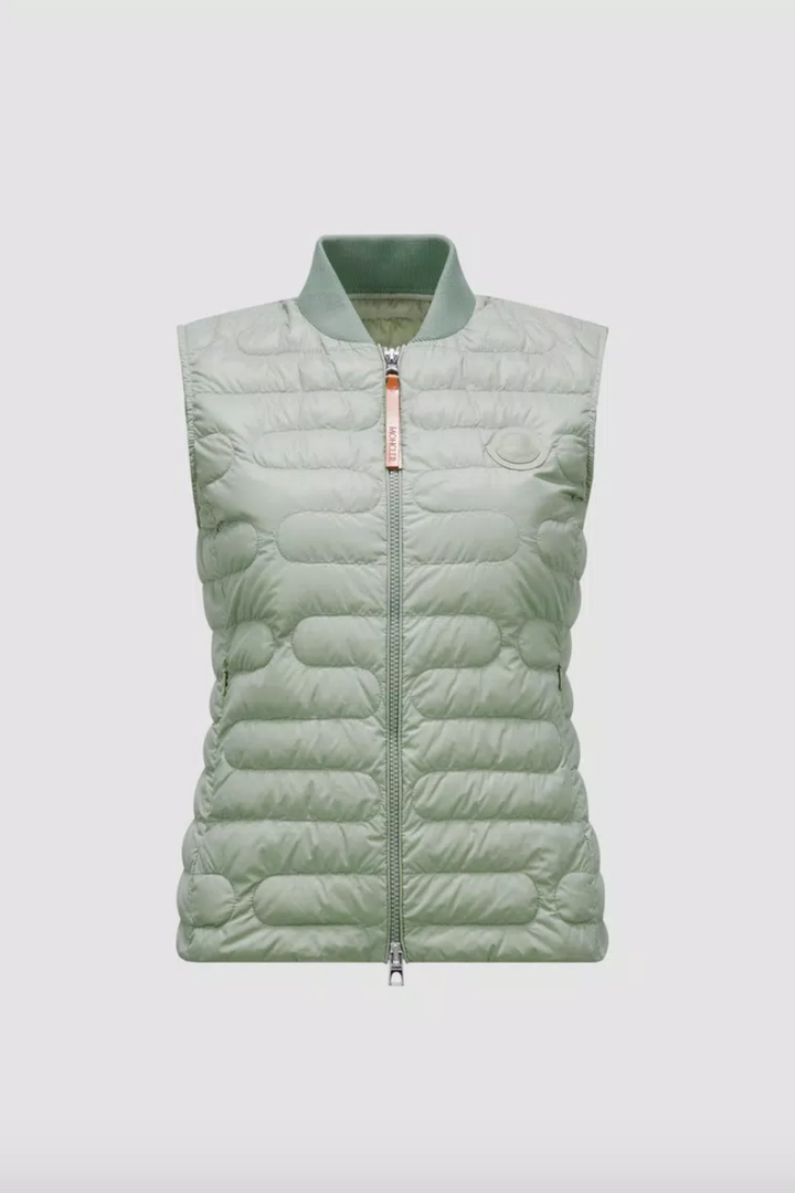 Perille Vest Pale Green