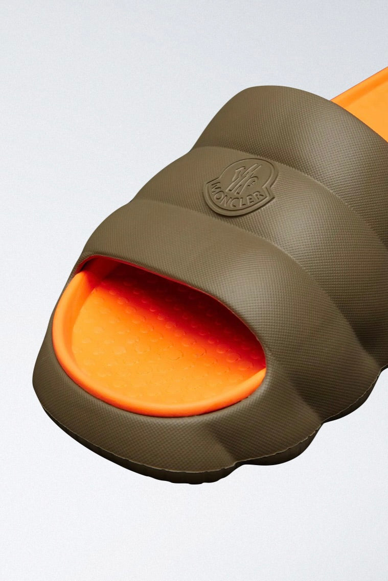 Lilo Slides Olive/Orange