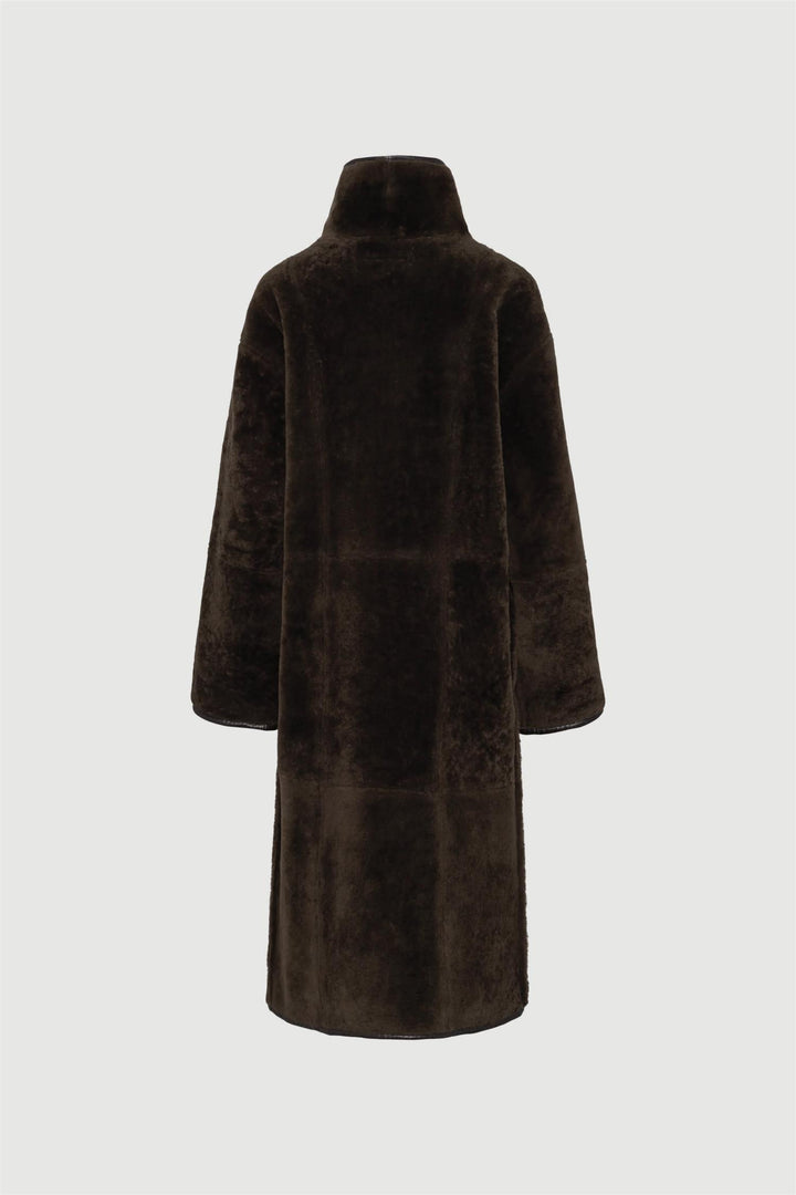 Hawk Jacket Long Brown