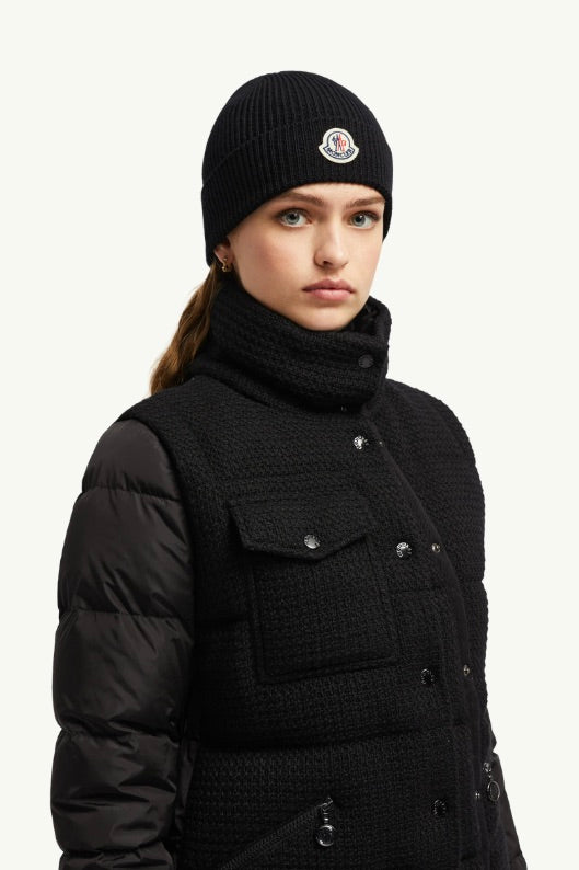 Wool Beanie Black