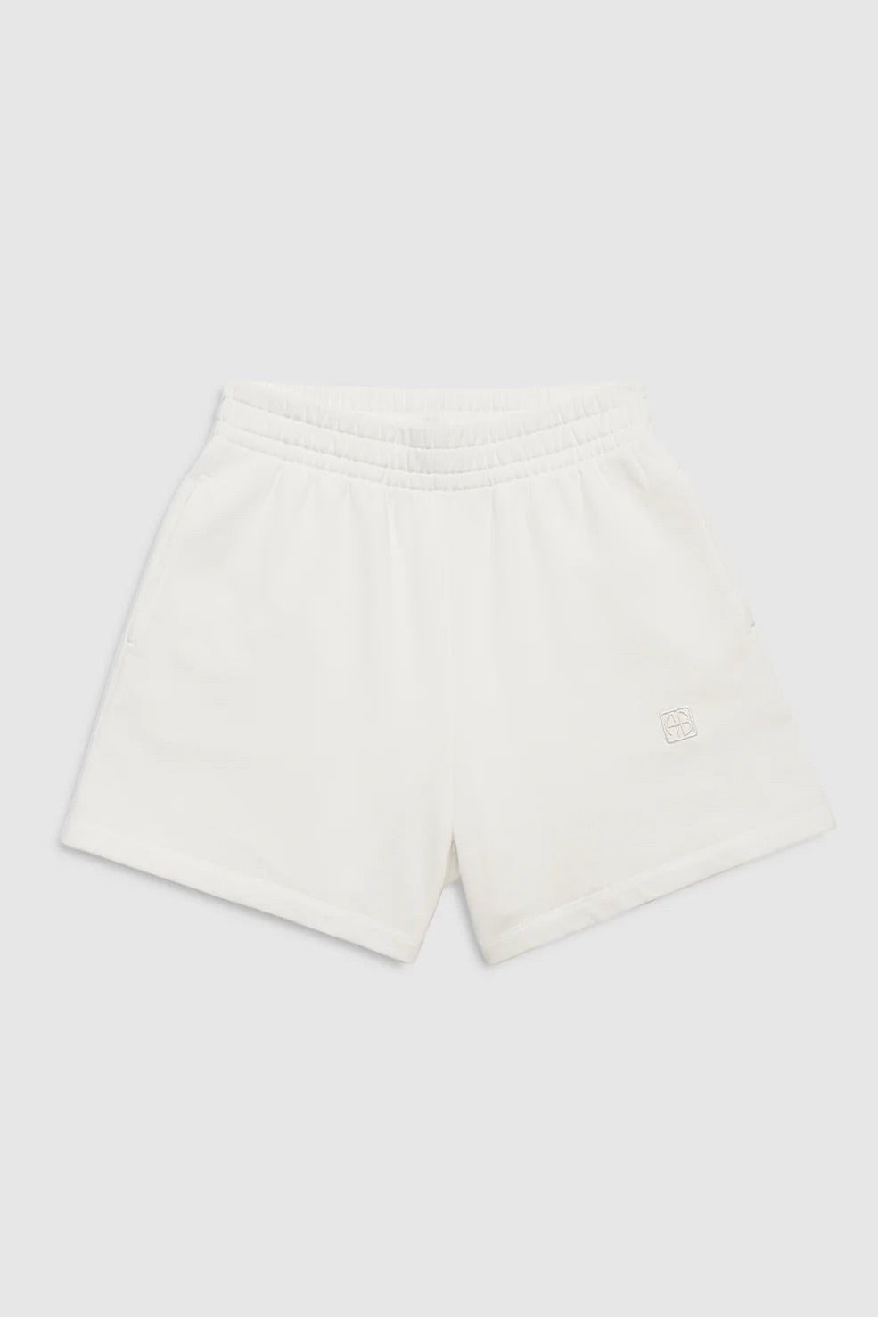 ANINE BING Kam Shorts Framed Monogram - Dale