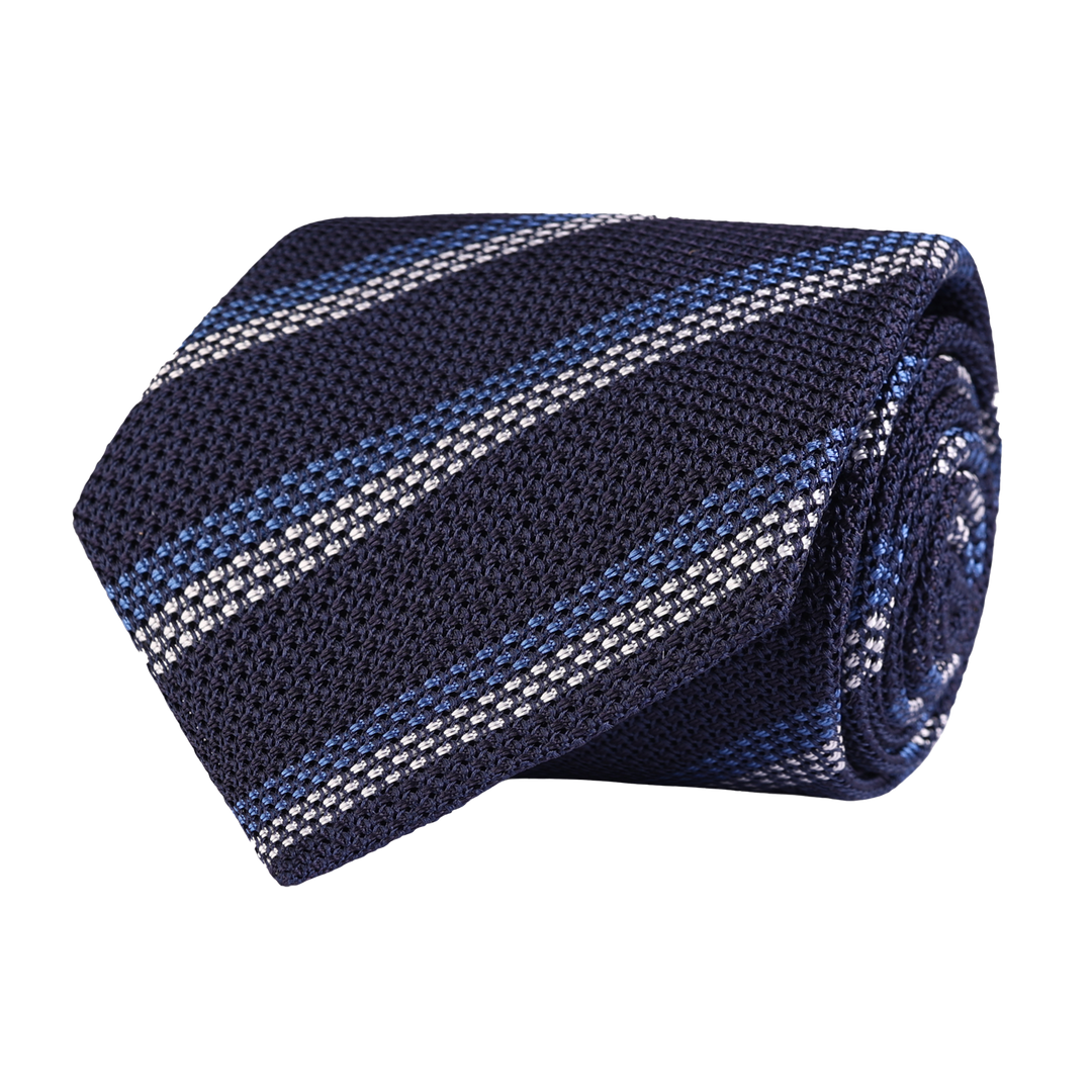 Classic Stripe Tie Sky Blue