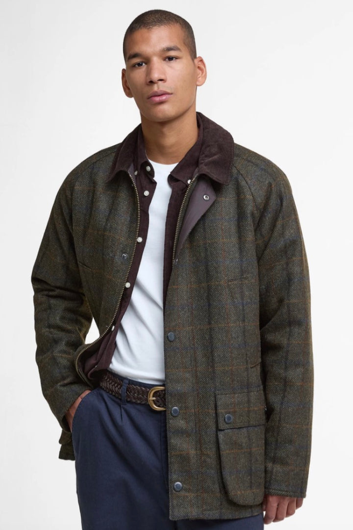 Barbour Bedale Check Wool Jacket