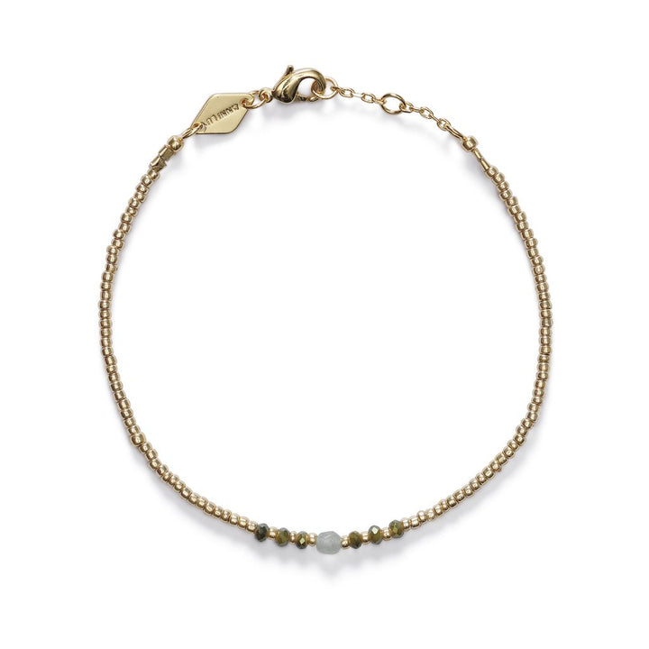 ANNI LU BEAD & GEAM BRACELET SEA GREEN - Dale