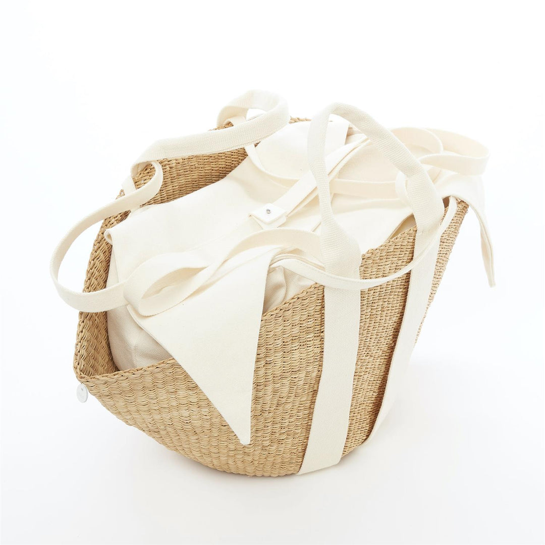 Sophie Straw Bag Natural/Ecru