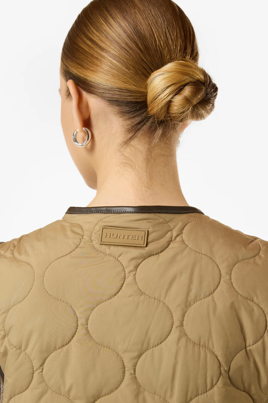 Bonny Quilted Vest Kelp
