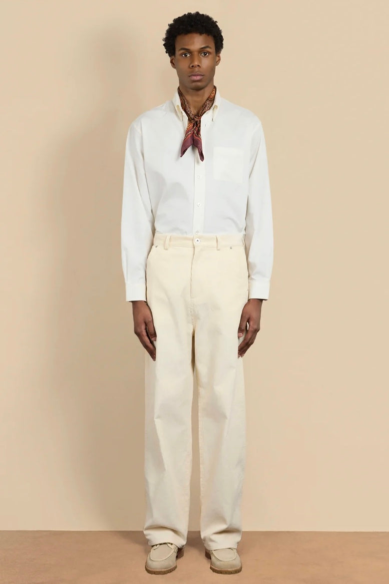 Le Pantalon Baggy Velours