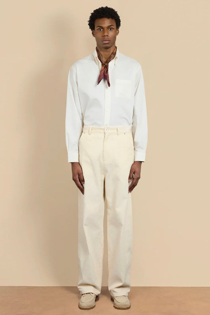 Le Pantalon Baggy Velours