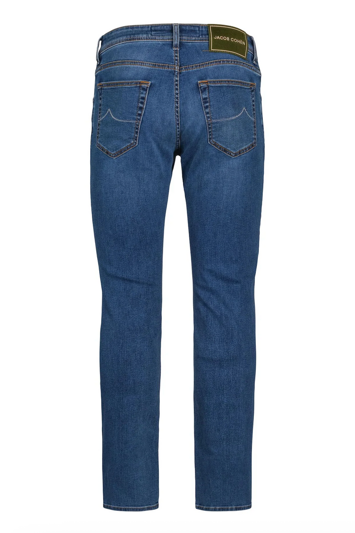 Nick 5 pkt Slim Fit Pants Medium Blue