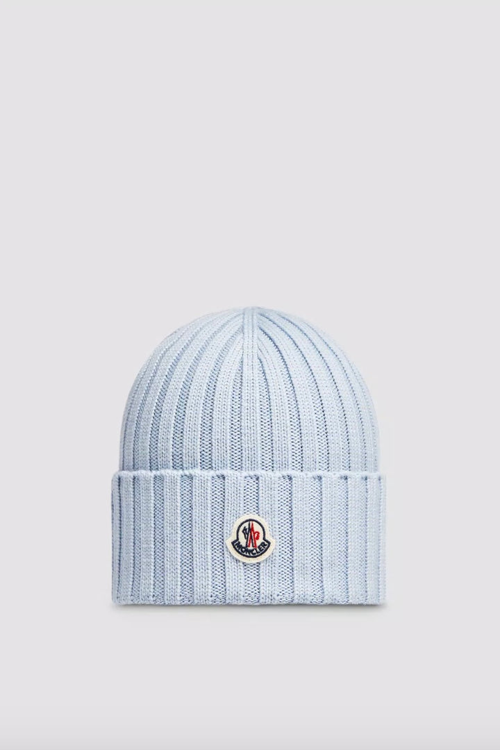 Wool Beanie Bright Blue