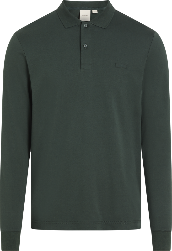 LIQUID TOUCH SLIM LS POLO GREEN