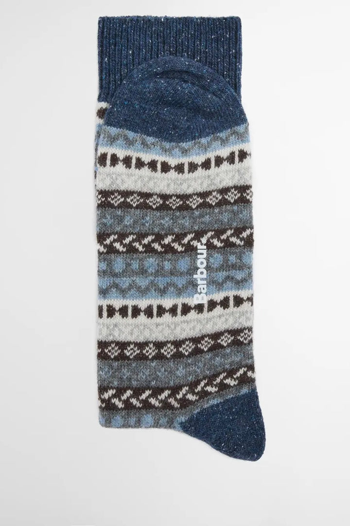 BARBOUR Barbour Fair Isle Sock 2 Pack - Midnight Oak - Dale