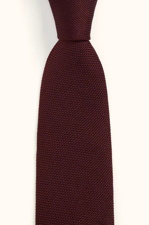 OSCAR JACOBSON Silk Tie Wine Red - Dale
