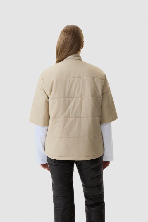 Strata Puffer Jacket Sand Dune