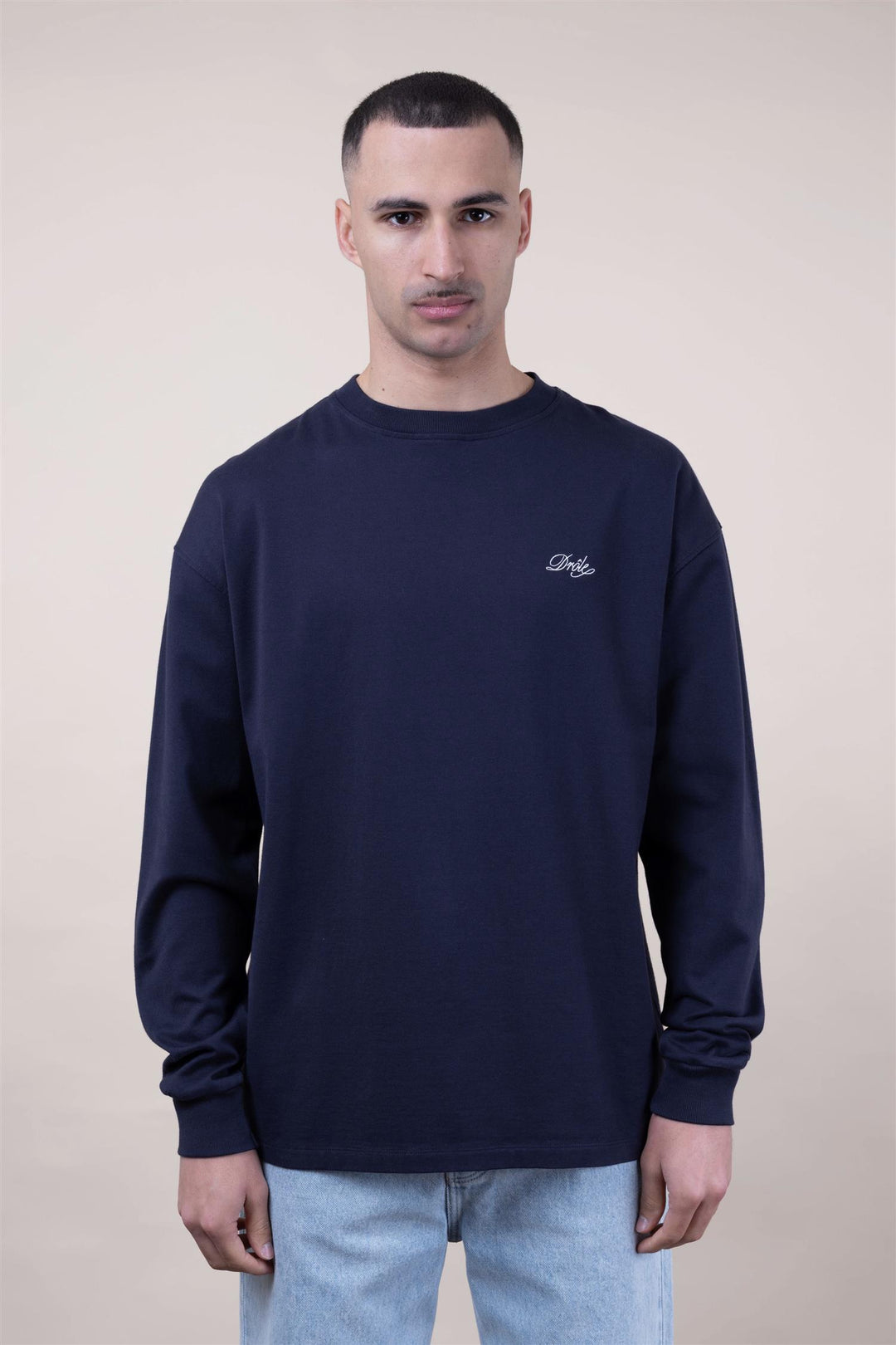 Drôle Belissima Long Sleeve T-shirt Navy