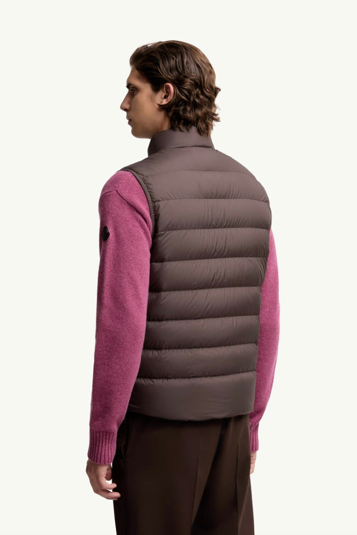 Treompan Down Vest Brown