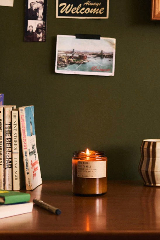 No. 23 Iris Suede Soy Candle