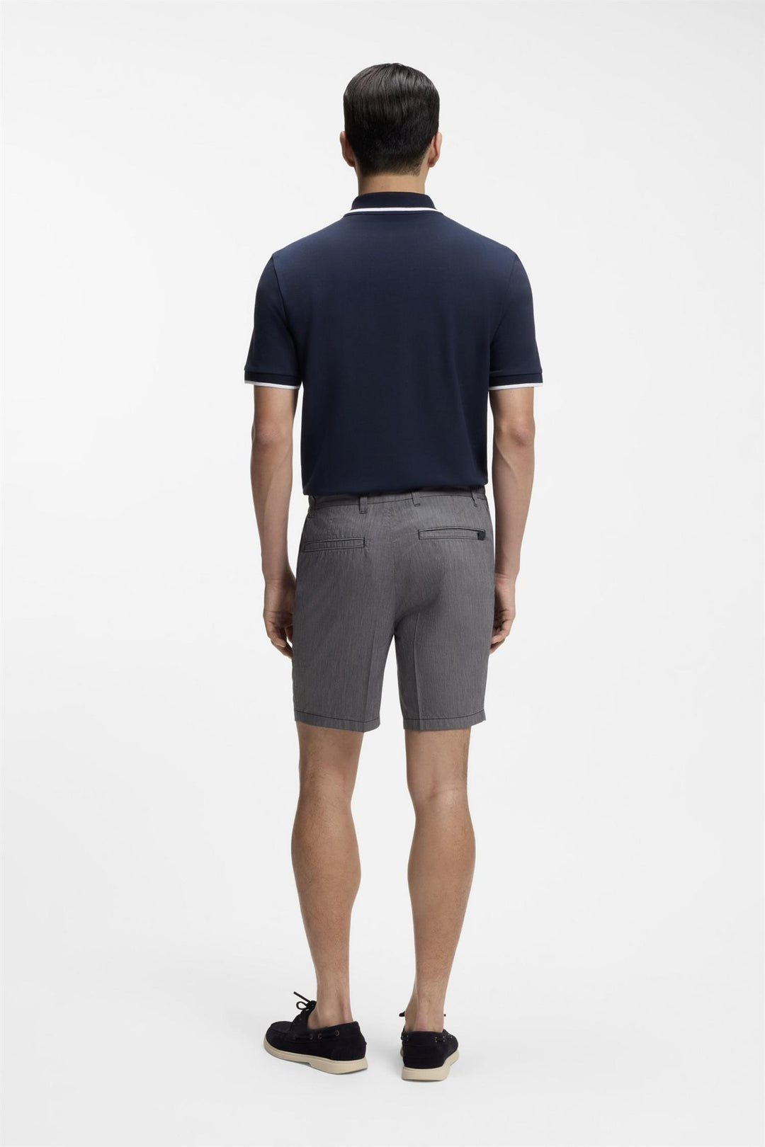 P-Kane1-EL Stretch Cotton Shorts Dark Blue