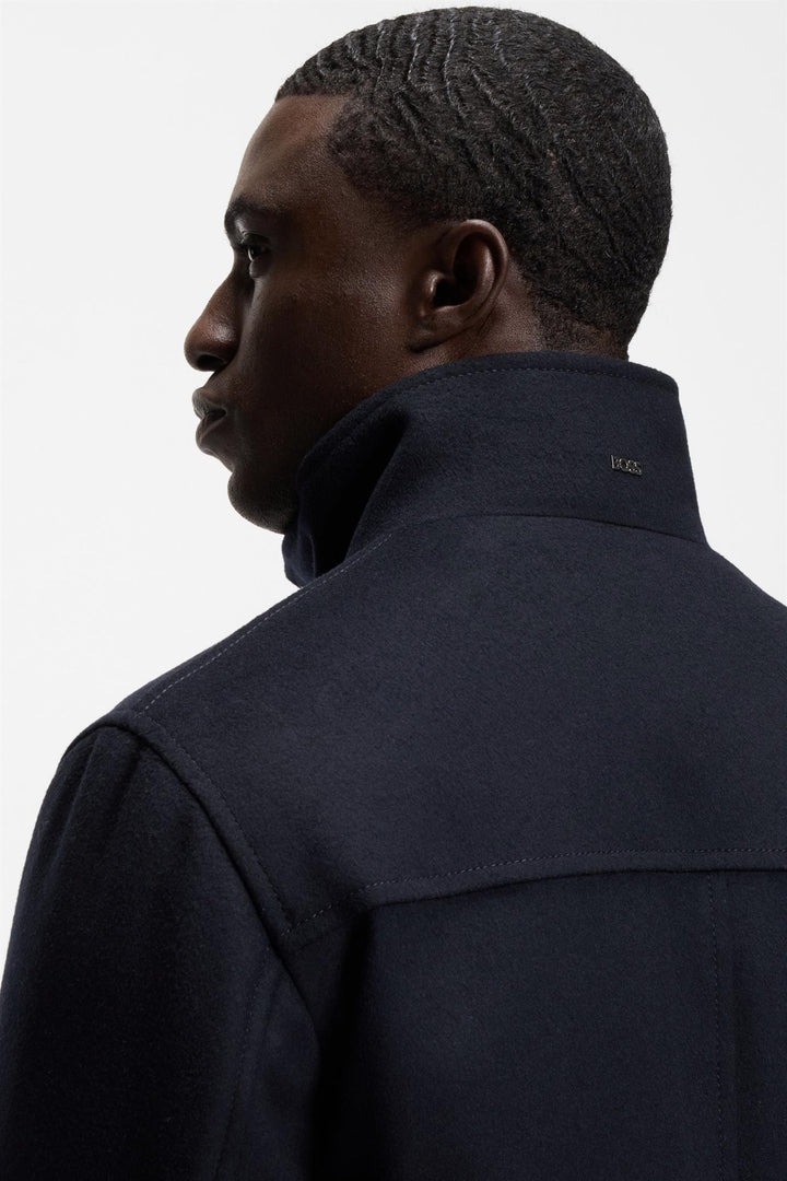 H-Coxtan-Bib-264 Coat Dark Blue
