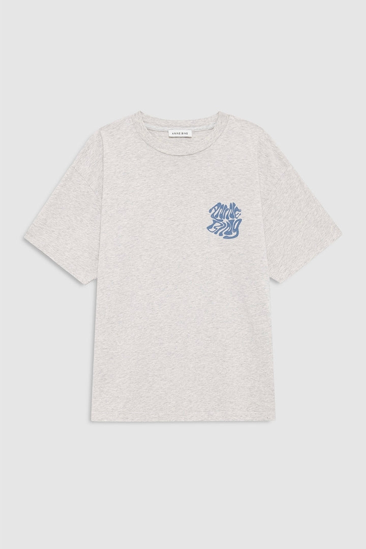 Cade Tee Wave Heather Grey