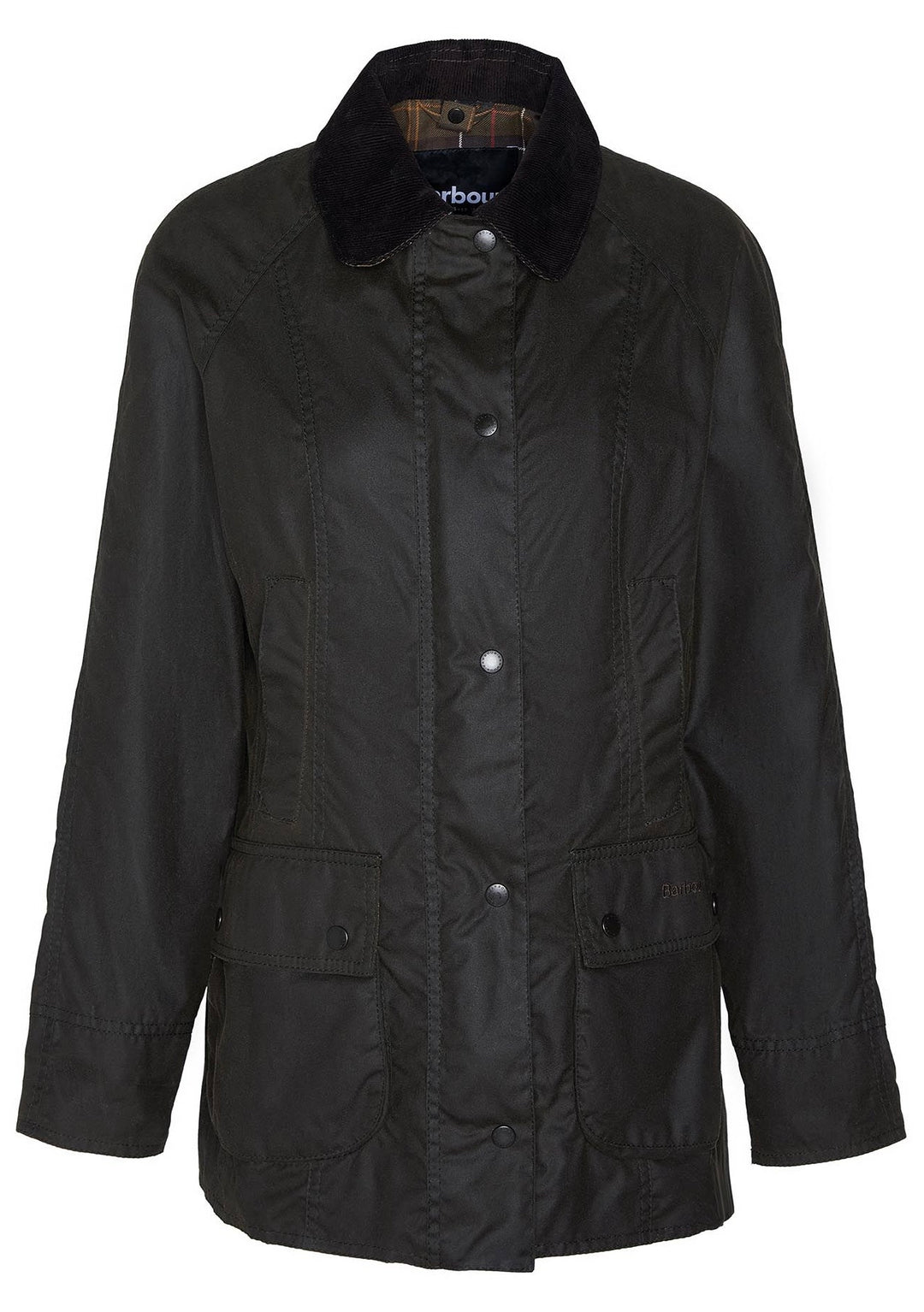 Classic Beadnell Wax Jacket Olive