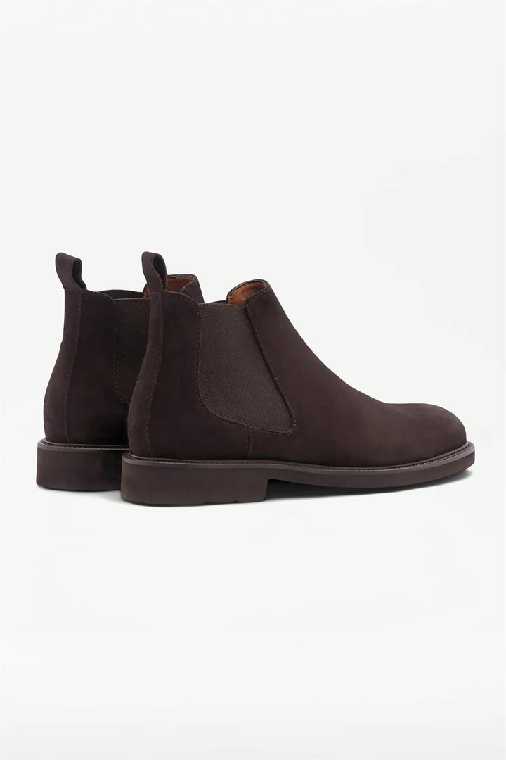 Baltimore Mocha Calf Suede Ankle Boots