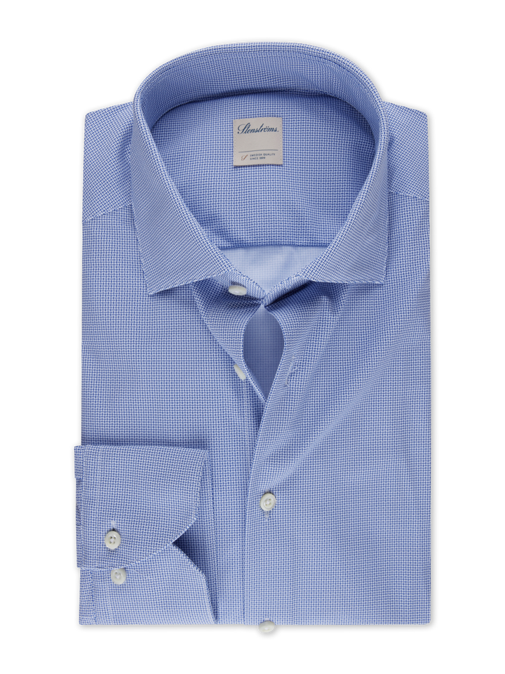 Slimline Jersey D.Blue Pattern