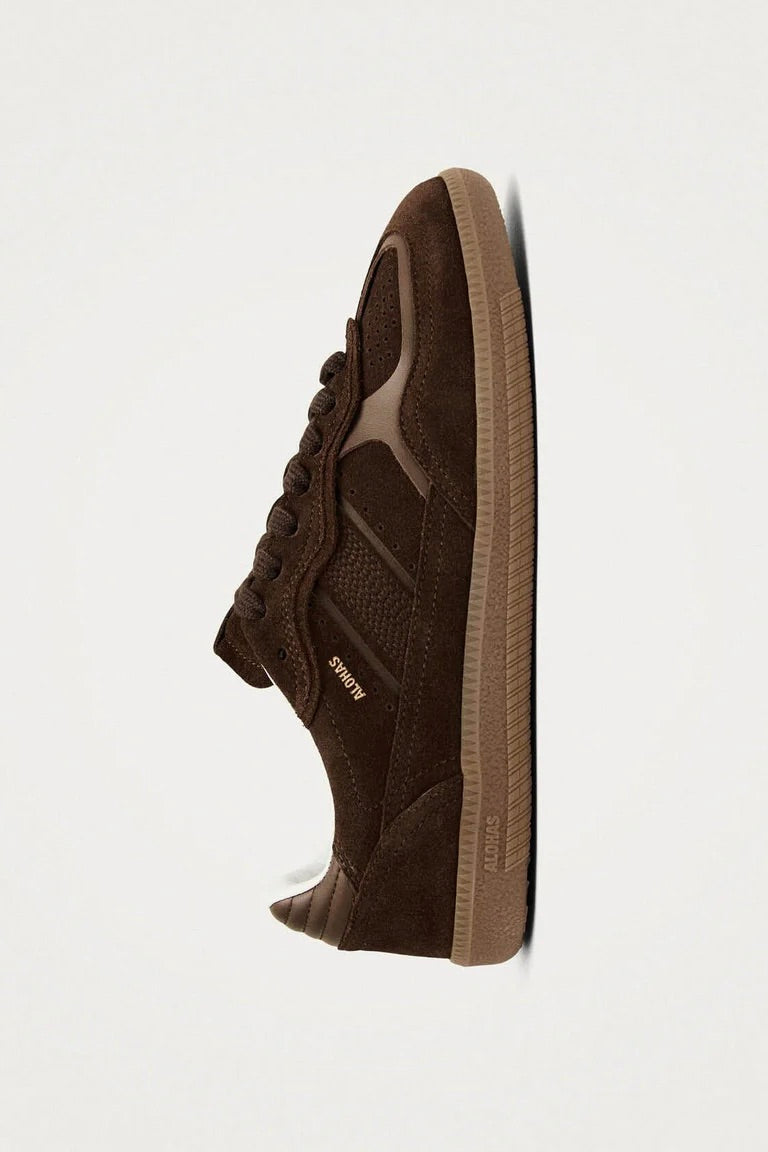 Tb.490 Rife Chocolate Brown Leather Sneakers