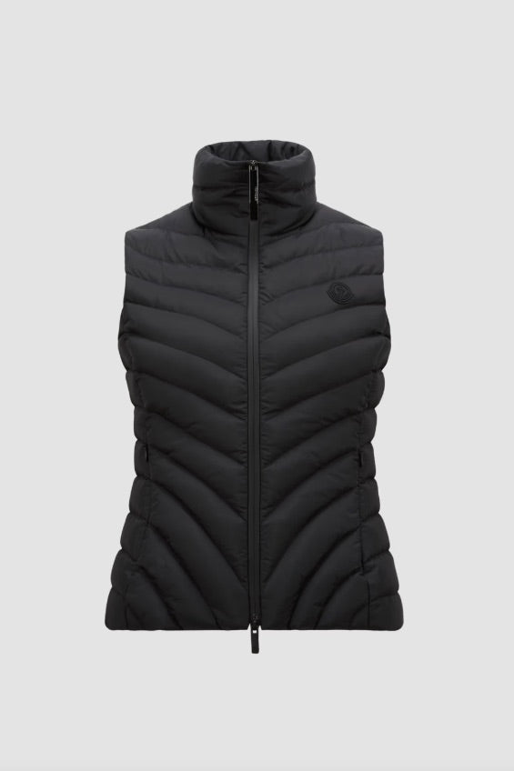 Granes Diagonal-Quilted Down Vest