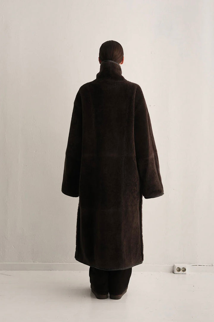 Hawk Jacket Long Brown