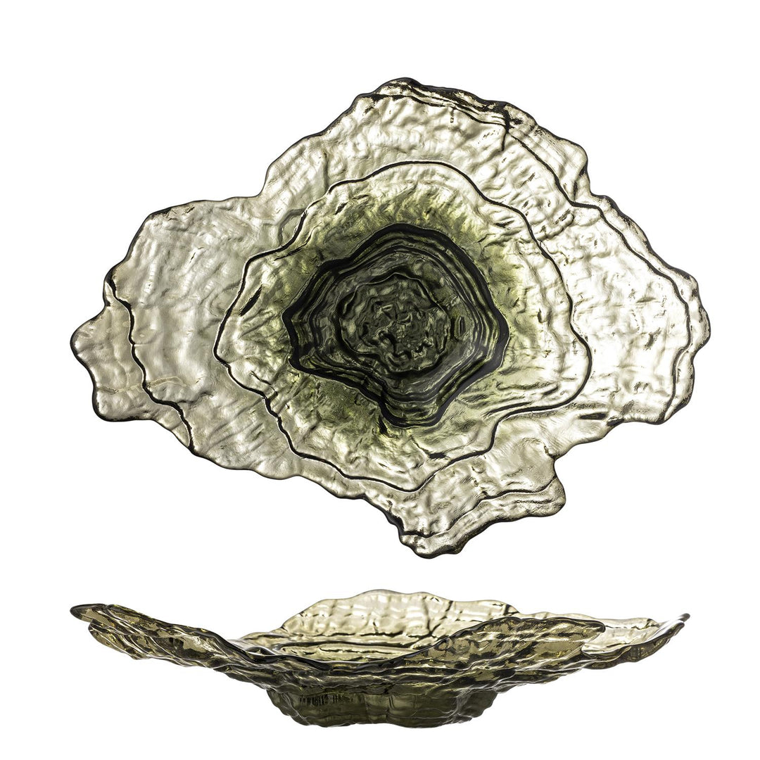 Aiku Bowl, Green, Glass