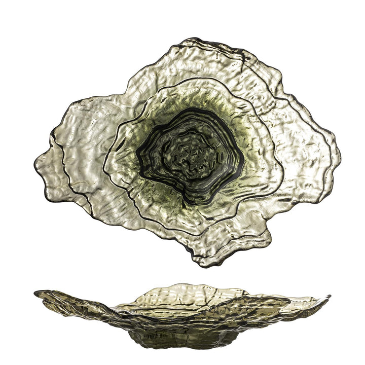 Aiku Bowl, Green, Glass