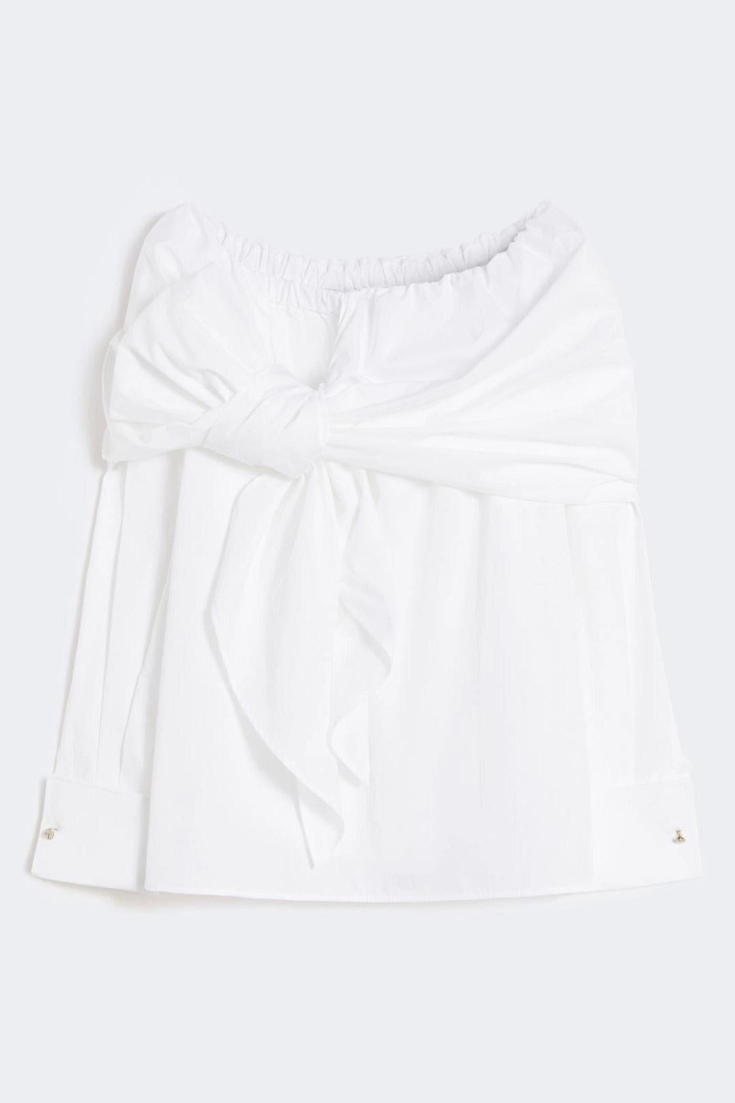 Cotton Blouse w/stole