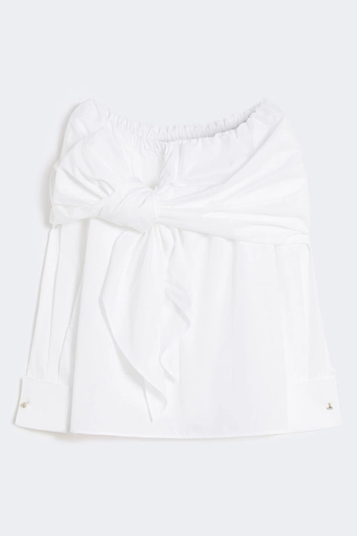 Cotton Blouse w/stole