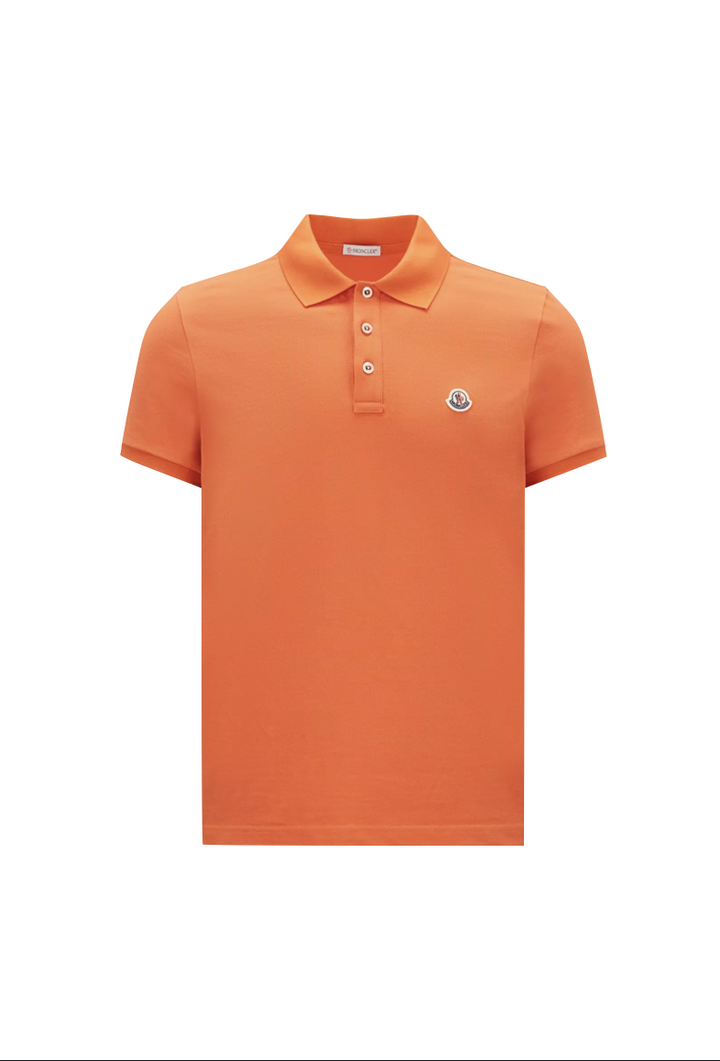 Logo Polo Shirt Orange