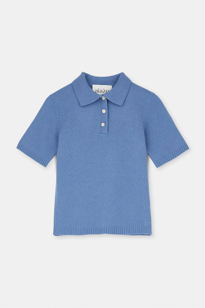 Vida Polo T-shirt Waterfall