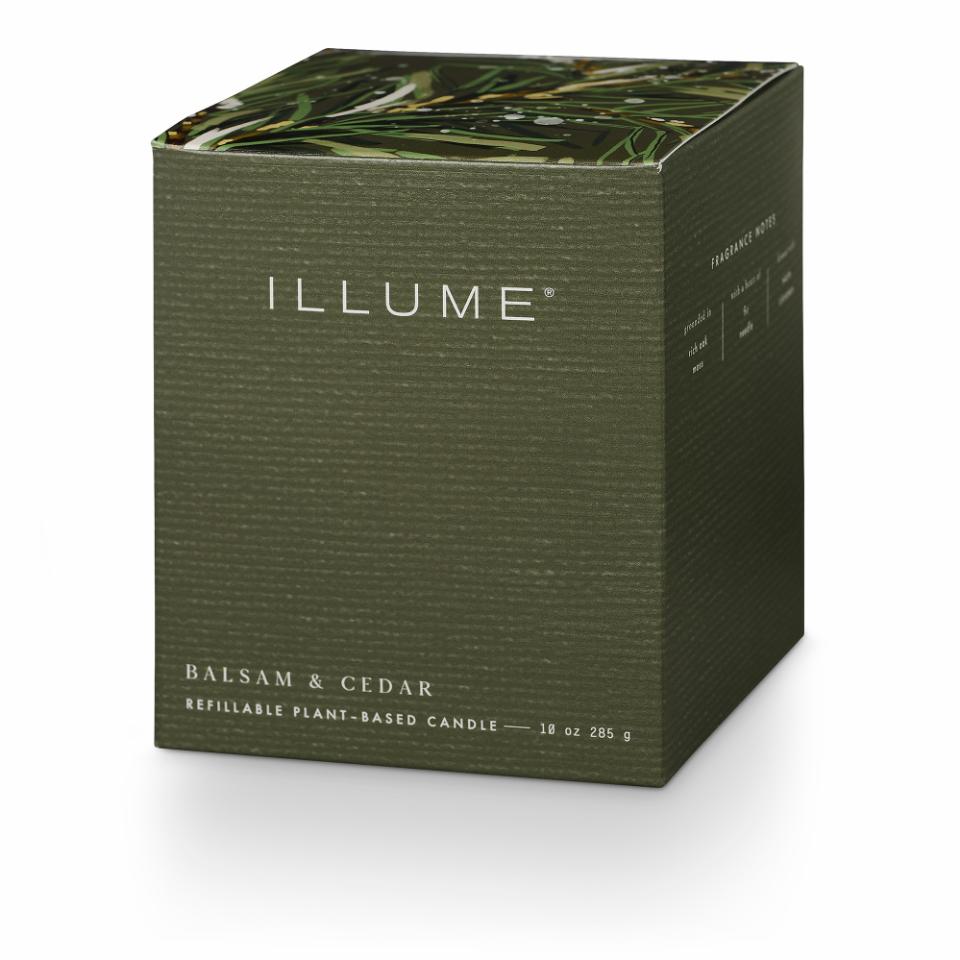 BLOOMINGVILLE Balsam & Cedar Box Glass Candle - Dale