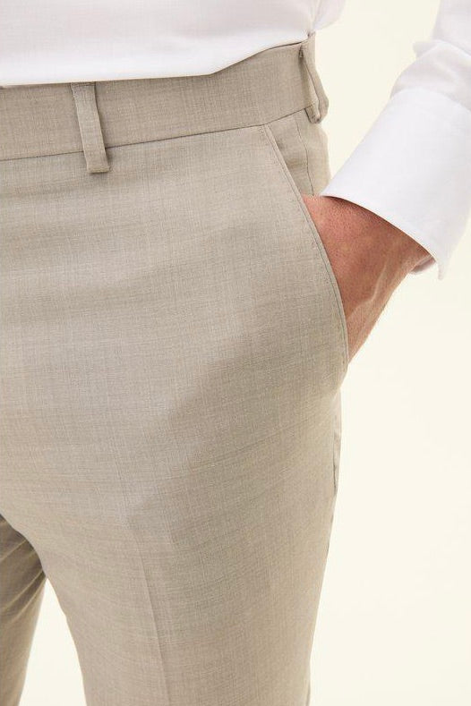 Denz Trousers Nubuck Beige