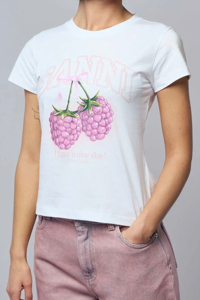 Baby Fit T-shirt Raspberry