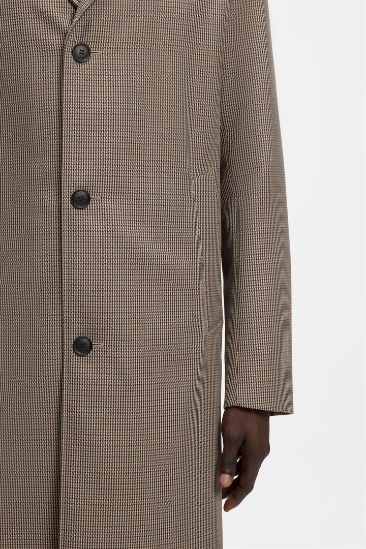 C-Clark-264 Brown Patterned