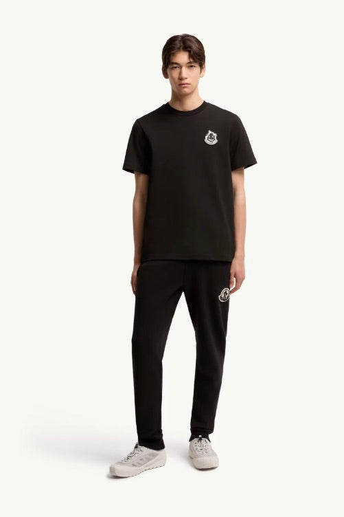 Logo Cotton T-Shirt Black