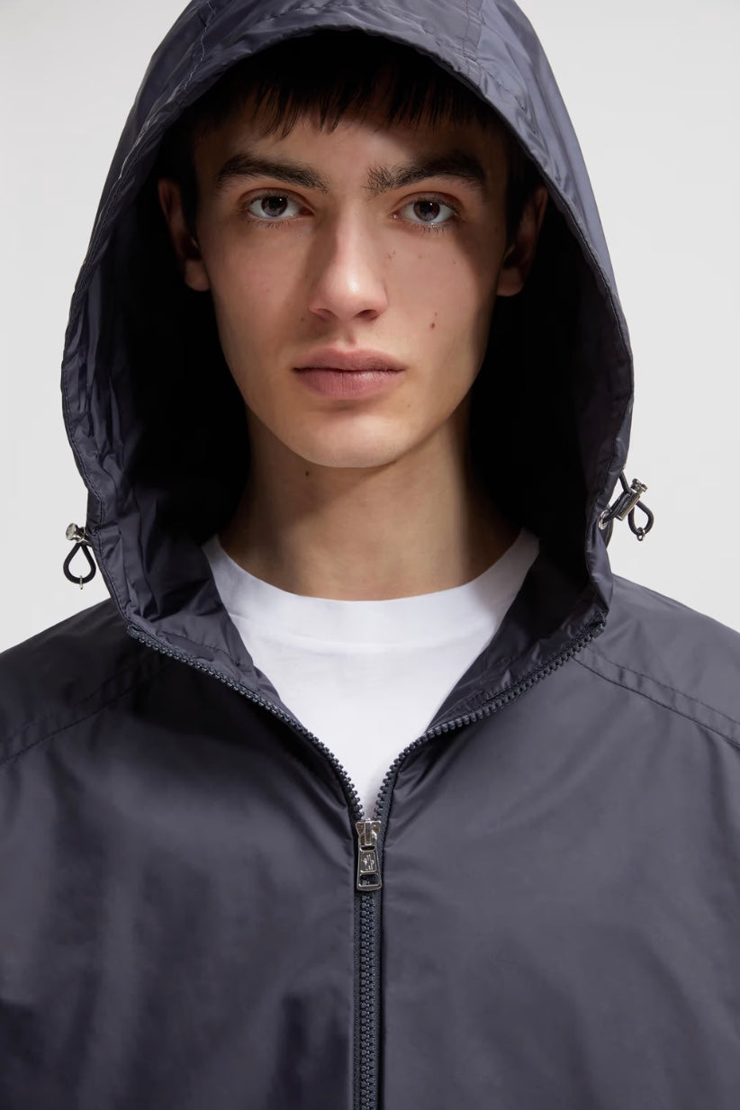 Etiache Hooded Rain Jacket Navy