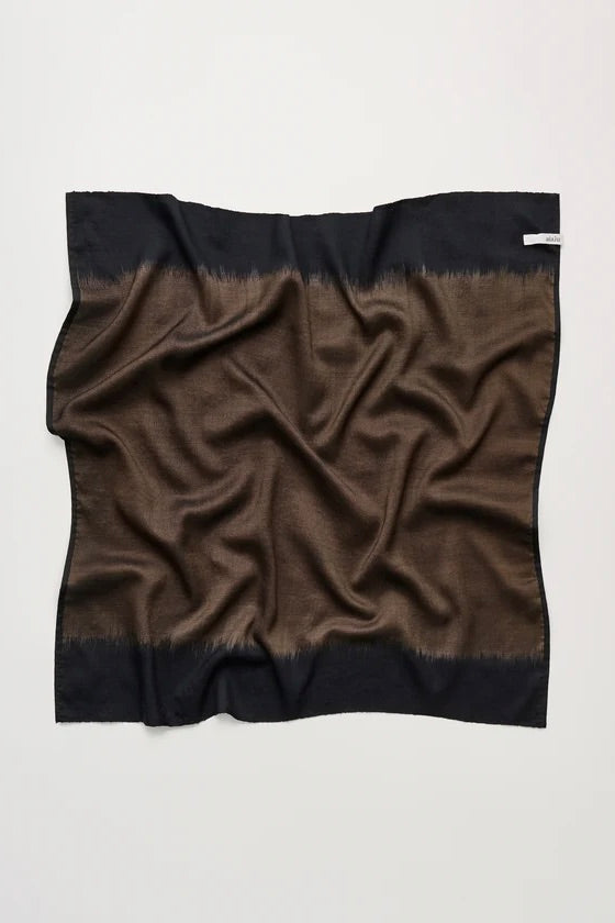 Winona Silk Scarf 65 x 65 Mix Brown